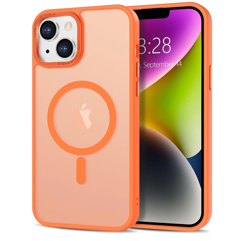 Anuck Case for iPhone 14 Case Magnetic Phone Case Compatible with MagSafe